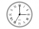 Náhled programu Roman Clock-VII Screensaver. Download Roman Clock-VII Screensaver